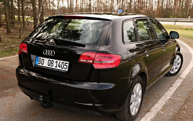 Audi A3 cena 26600 przebieg: 225100, rok produkcji 2010 z Gostynin małe 781